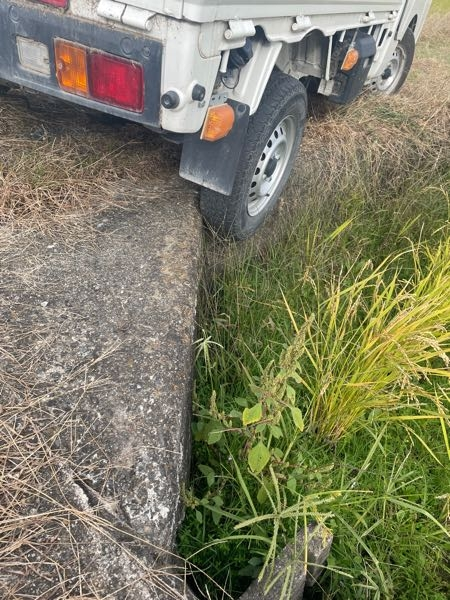 至急 車 写真のようになってしまったのですが、そのまま前進した方がよいですか？