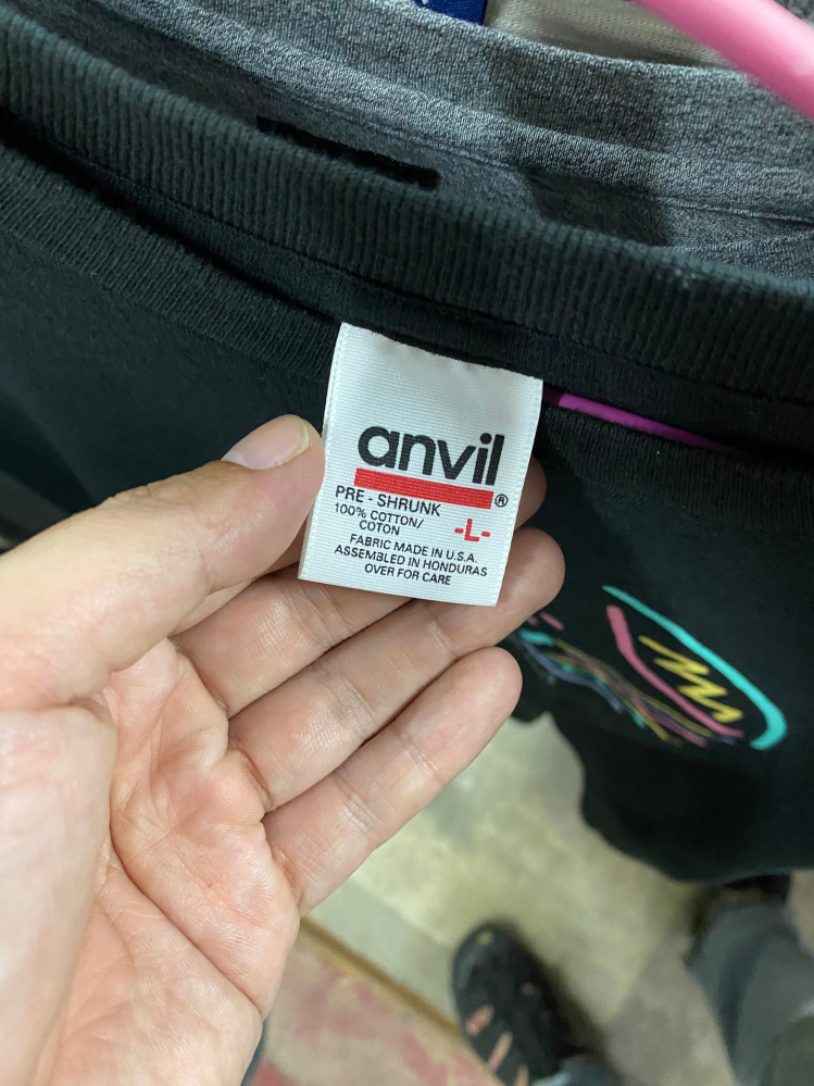 中古・古着通販 anvil アンヴィル ヴィンテージ シャツ 90s Rage Against the Machine UNITED NATIONS REPORT 1980 グリーン サイズ L ブランド・古着通販 トレファク公式 TREFAC FASHION スマホサイト