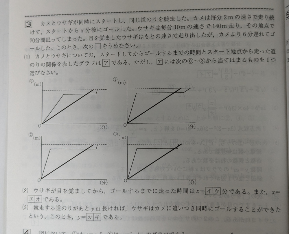 中学数学 関数 方程式 解説お願いします