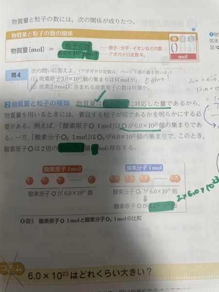 問4の（2）の問題なんですけど、答えは1.2×10^24となっているのですが、12.0×10^23でも正解になりますか？