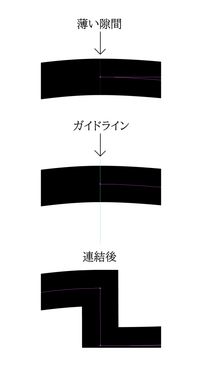 Adobe Illustratorのバスの連結について

初心者です。
バージョン29.1
Windows10

ロゴをパスで作ってます。 参照画像の様にアートボードの中央にガイドを配置して、基準点を交差の部分でリピートのミラーや分割を繰り返してオブジェクトを作り、最後パスの連結で隙間があることに気づきました。アンカーポイントは重なってるものの片方を移動するとパスが連なってます。...