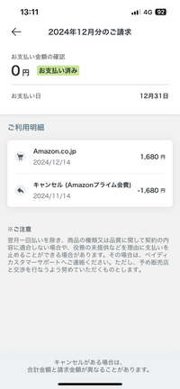 １２/１４のAmazonの支払いをした覚えが無いのですが、お支払い済みになっていたら、もう払わなくてもいいんですよね？ 