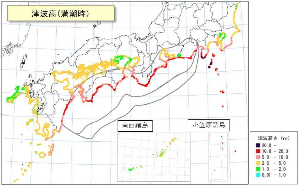 津波が発生するのは海だけだと思って良いですか?海のない県は地震の被害はあっても、津波の被害は存在しないと思って良いですか? 海のない内陸の県だと群馬県や栃木県、埼玉県、山梨県、長野県、岐阜県、奈良県あたりでしょうか。それらの県だと津波の心配はないと思って良いですか?東海地震で発生した津波が埼玉県南部の川口市や蕨市などまで達することはあると思いますか?同じ埼玉県でも熊谷市や本庄市などの北部だと可能性は小さいかもしれませんが。長野県だとどうですか?日本海で発生する津波は太平洋で発生する津波よりは小さいと思いますが、信濃川を逆流して長野県に達することはあると思いますか?奈良県は可能性が小さそうに思うのですが。津波が淀川を逆流したとしても、生駒山は越えられないでしょう。もし生駒山を上回る高さの津波が発生したら大阪府は大変なことになります。 https://www.jma.go.jp/jma/kishou/know/jishin/nteq/assumption.html