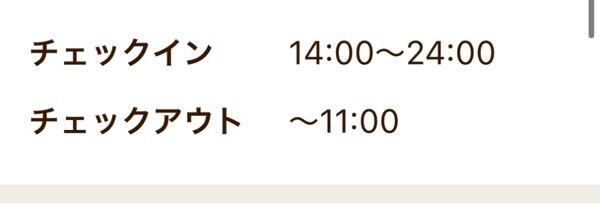 前泊をしたいのですが、これは前日の14時〜24時にチェックイン 翌日の11時までにチェックアウト日 ということでいいのでしょうか？