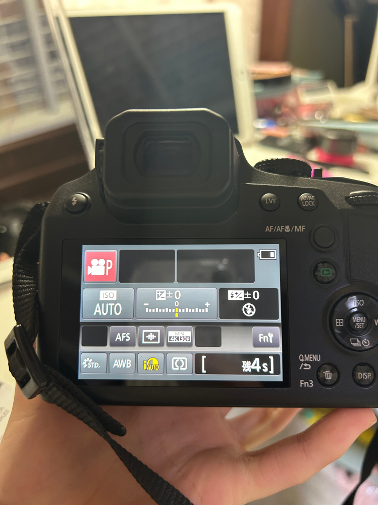 lumix DC-FZ85D を使っているのですが 下の画像のように見にくくなってしまって大きいがめんでごちゃごちゃせず撮りたいしみたいです。 助けてください