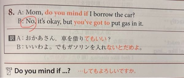 なぜ、Noなのですか？ 赤丸の部分です。