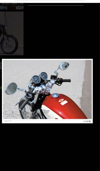こんにちはCB400SSをセパハンにしたいです。画像と全く同じように 