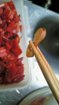 福神漬けに入っている プラナリアをスライスしたようなものは何ですか 茎わかめ Yahoo 知恵袋