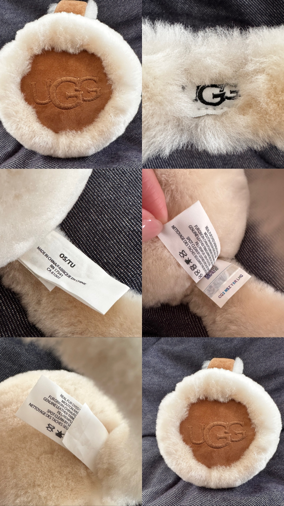 UGGのイヤーマフについて質問です。メルカリで正規品と記載があり購