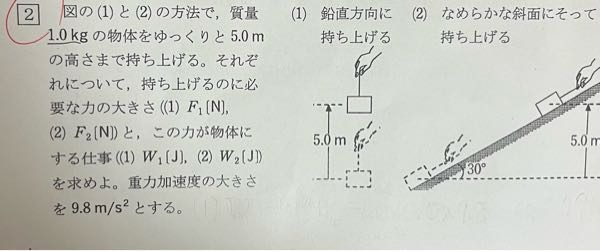 物理基礎の問題です。写真の問題の解き方が分かりませんでした。分かる方いましたら教えてください！