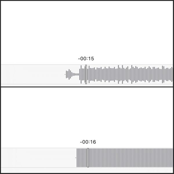自分の曲なんですが、AIFFで書き出したものとそれをWAVに変換したもので波形が違うんですが何故ですか？