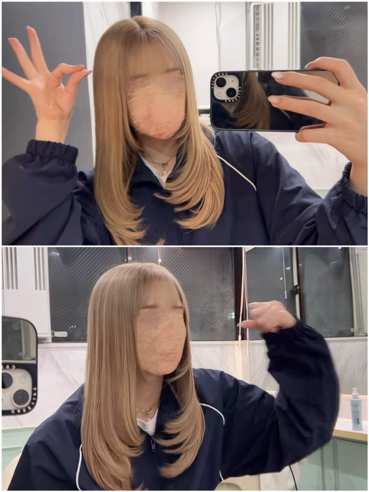 こちらの髪型をオーダーしたいのですが、なんて言えばいいですか？？こ 