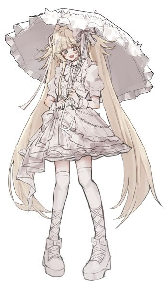 イラスト、身体のバランスとかおかしいところあったら教えて欲しいです