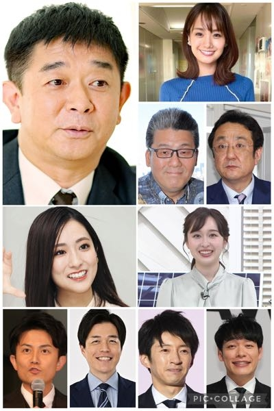 朝の顔となるアナウンサーや司会者でで好きな方はいますか？ 私は ①田村真子:TBSアナウンサー ②川島明:麒麟 ③宇賀神メグ:TBSアナウンサー ④井上清華:フジテレビアナウンサー ⑤軽部真一:フジテレビアナウンサー ⑥三宅正治:フジテレビアナウンサー ⑦伊藤利尋:フジテレビアナウンサー ⑧杉山真也:TBSアナウンサー ⑨赤荻歩:TBSアナウンサー ⑩南波雅俊:TBSアナウンサー です。