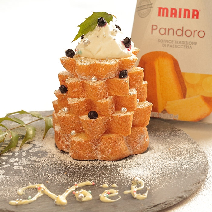 パンドーロはそのまま食べずにクリスマスアレンジしてますか？