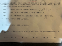 中学1年生数学の問題です。この解き方を教えてください