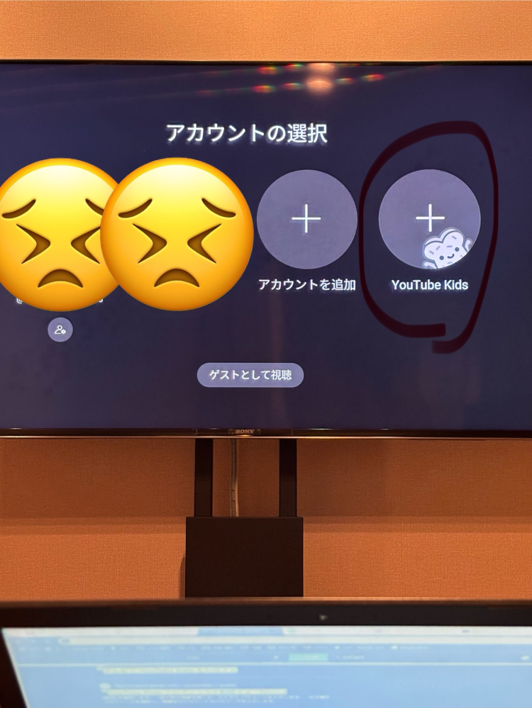 テレビが点かなくなりました(赤ランプ点滅)テレビはシャープの