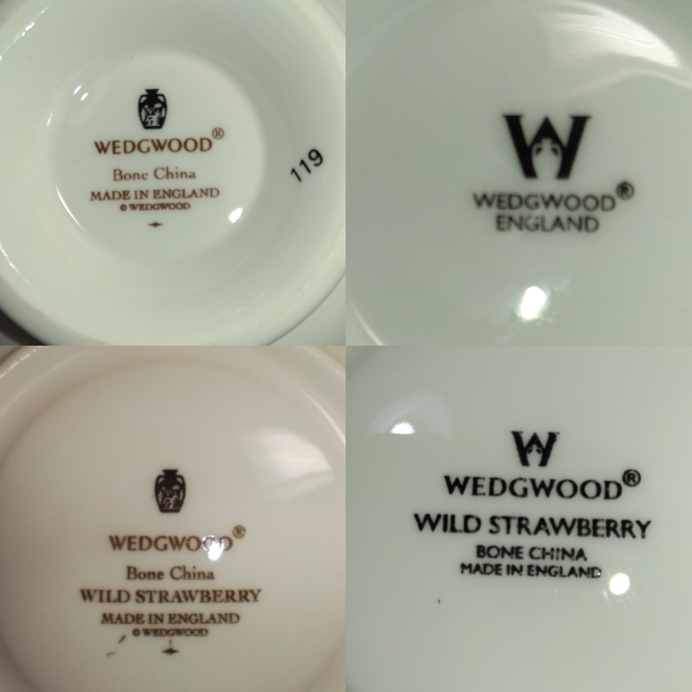 ヤフオクでウェッジウッドのワイルドストロベリーを購入する予定です