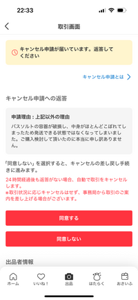 はらだ　他の方が購入された際はキャンセル申請させていただきます。 メルカリで出品】購入後にキャンセルしたいと言われたら