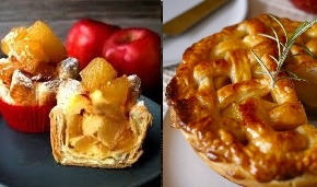 クリスマスに食べるならどちらのアップルパイを選びますか？