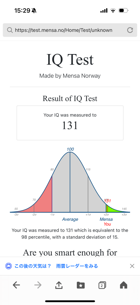 IQ120程度の人が人並みの努力をしたら、どのくらいの大学に行