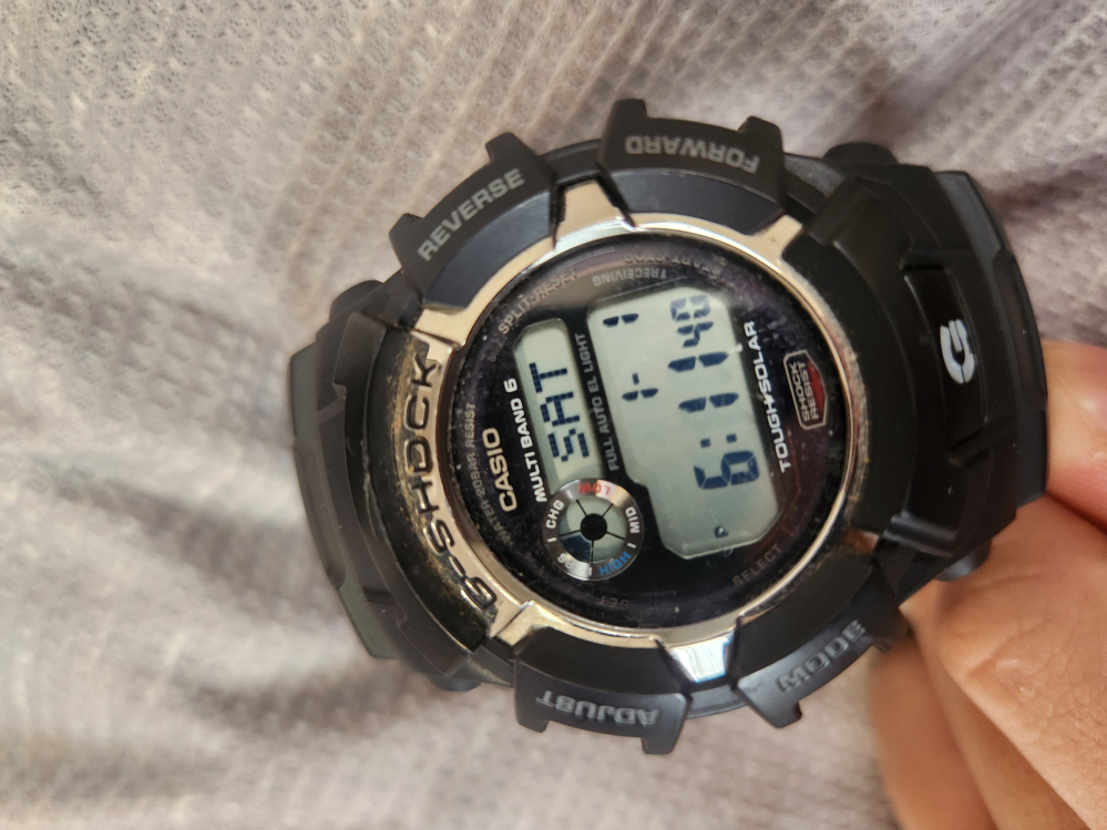☆CASIO G.SHOCK☆NISON☆...17動かない 時計に関する質問です。G-SHOCK3195を2年程使わず、暗所に - Yahoo