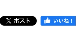 オフィシャルサイトにあるマークで左は旧TwitterのXですが、右のいいね