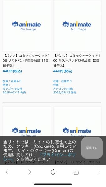 にじそうさく10 アーリー入場証 にじそうさく10 アーリー入場証セット | FL準備会