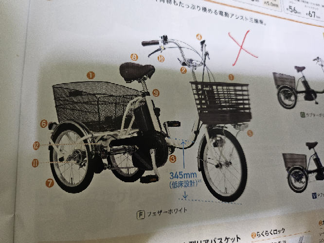三輪の電動アシスト自転車は2輪と比べてどんなデメリットがありますか 