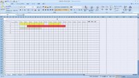 従業員のシフト表をエクセルで作成したいと思っています 勤務時間帯 休 Yahoo 知恵袋