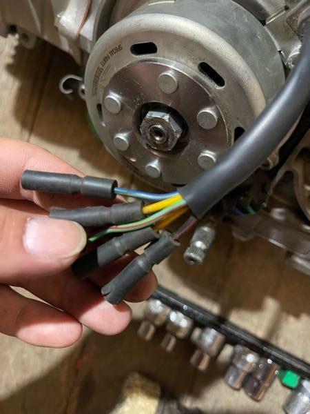 6Vポイント点火から12VCDI点火に変更できる武川のアウターロー 