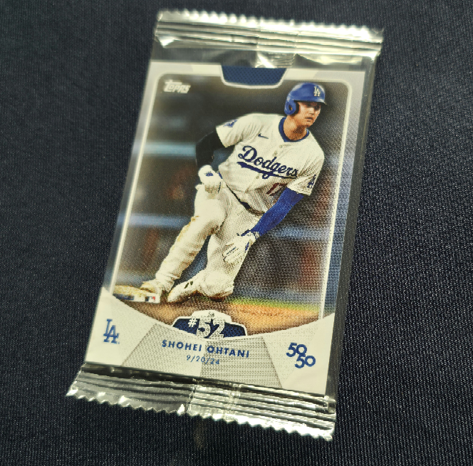 大谷翔平50/50のカードに関する質問です先日ボックスを購入し開封した