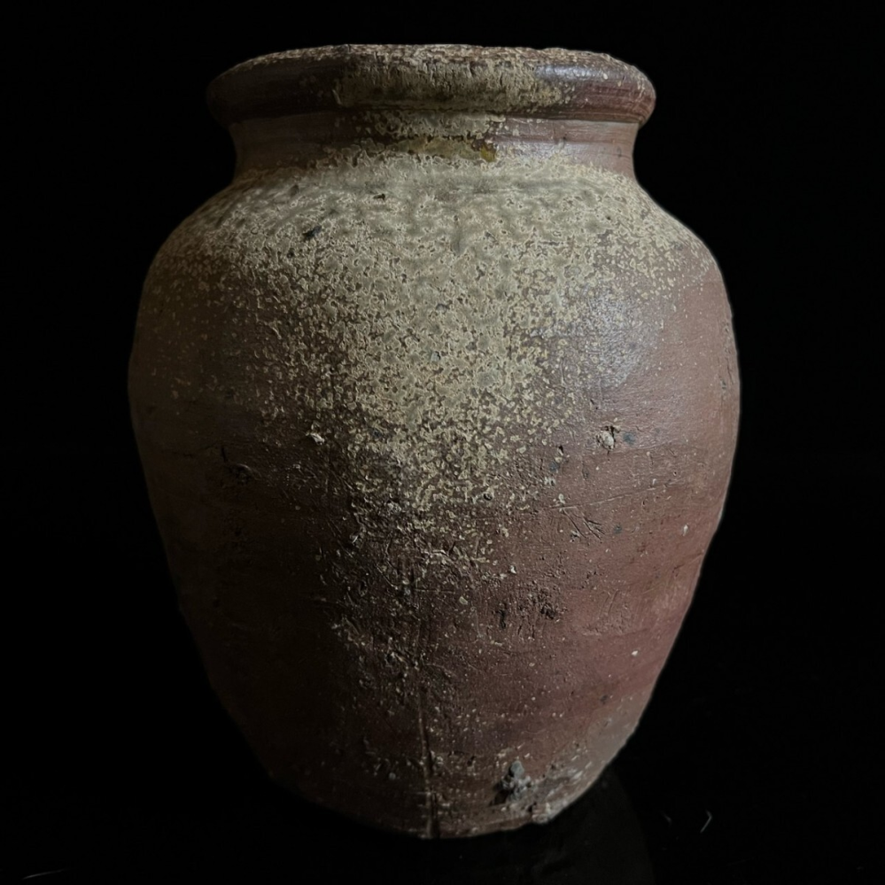 江戸期 越前 壺 古民藝 h23 サイズ良いです 江戸期 越前 壺 古民藝 h23 サイズ良いです 江戸期 越前 壺 古民藝 h23