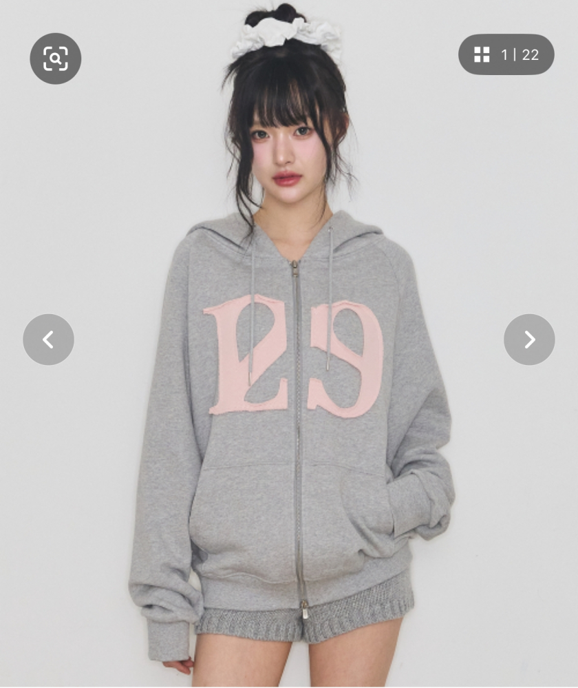 ゾゾタウンでイリゴのジップパーカー(以下の画像の商品です。)の購入を