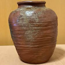 古美骨董】備前焼小壺H12cmです。この一枚の画像から読み取れる制