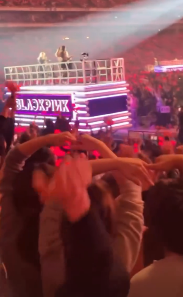 こういうLIVE中って動画とか回していいんですか？blackpinkのLIVEです。