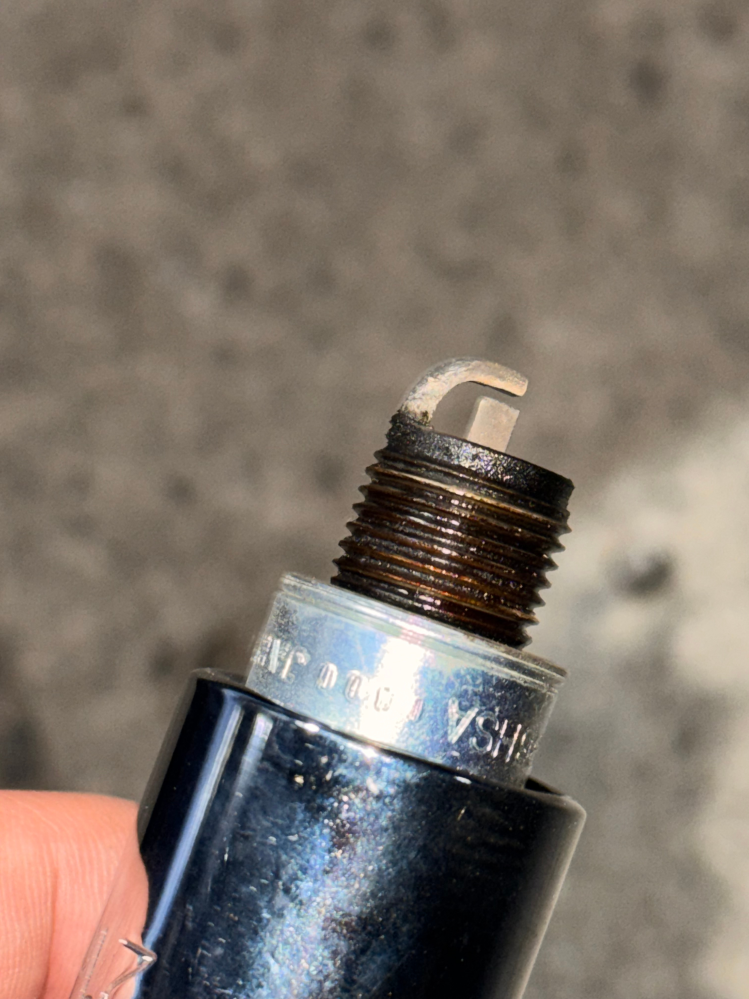 ライブディオzx、後期の質問です。このプラグの状態はどうです