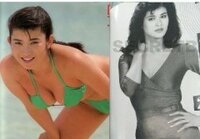 左が叶美香さん 右が恭子さんの昔の写真のようですがどちらがだいぶ顔 Yahoo 知恵袋