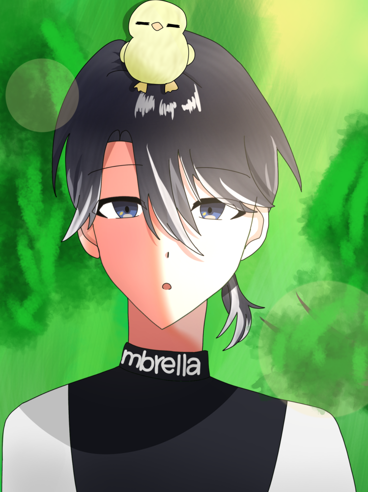 絵について質問です。ハンドレッドノートの星喰右手を描いたのですが
