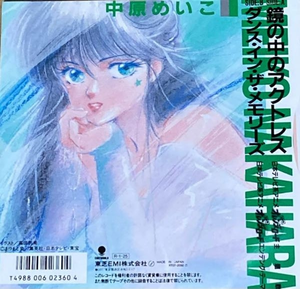 お世話になります。写真は中原めいこさんの