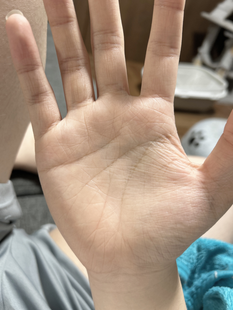 手相見て欲しいです！出来れば細かく教えてくれるとありがたいです