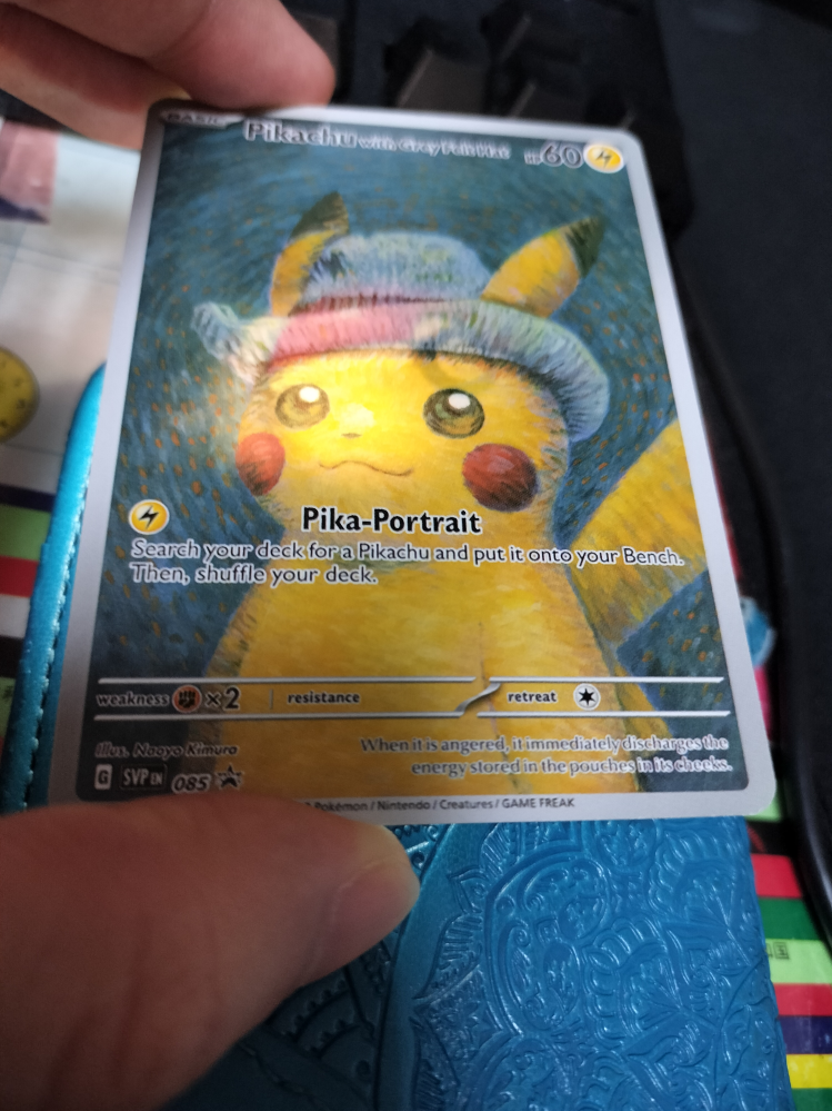 ゴッホピカチュウは、PSA10鑑定と、未開封どちらが価値があると思い