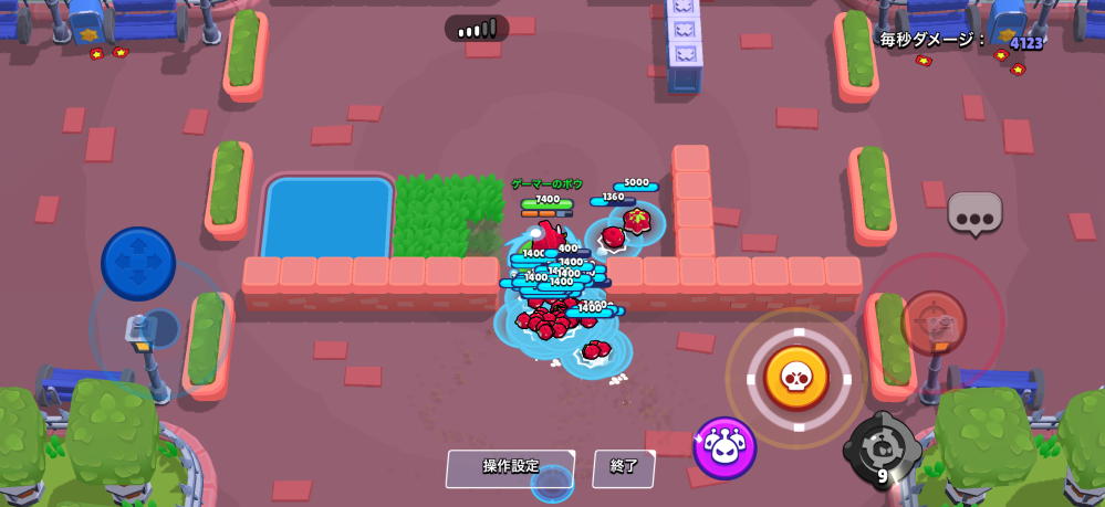 ブロスタについての質問です。訓練場でミスターPを使ってコペンを大量に出してしばらく遊んでたら勝手にロビーに戻ってしまいました。なぜですか？あとコペンを出せる上限ってありますか？