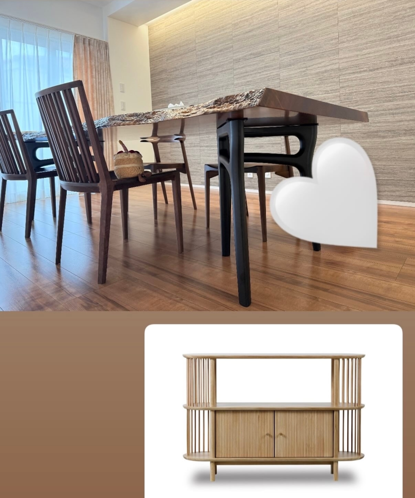 私はセンスがなく家具の合う合わないがわかりません。どなたかこの家具 