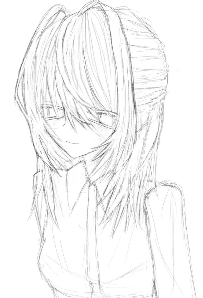 これは私が描いたイラストなのですが、これを見た素直な感想を教えて