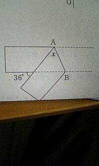 テープ折返し 二等辺三角形