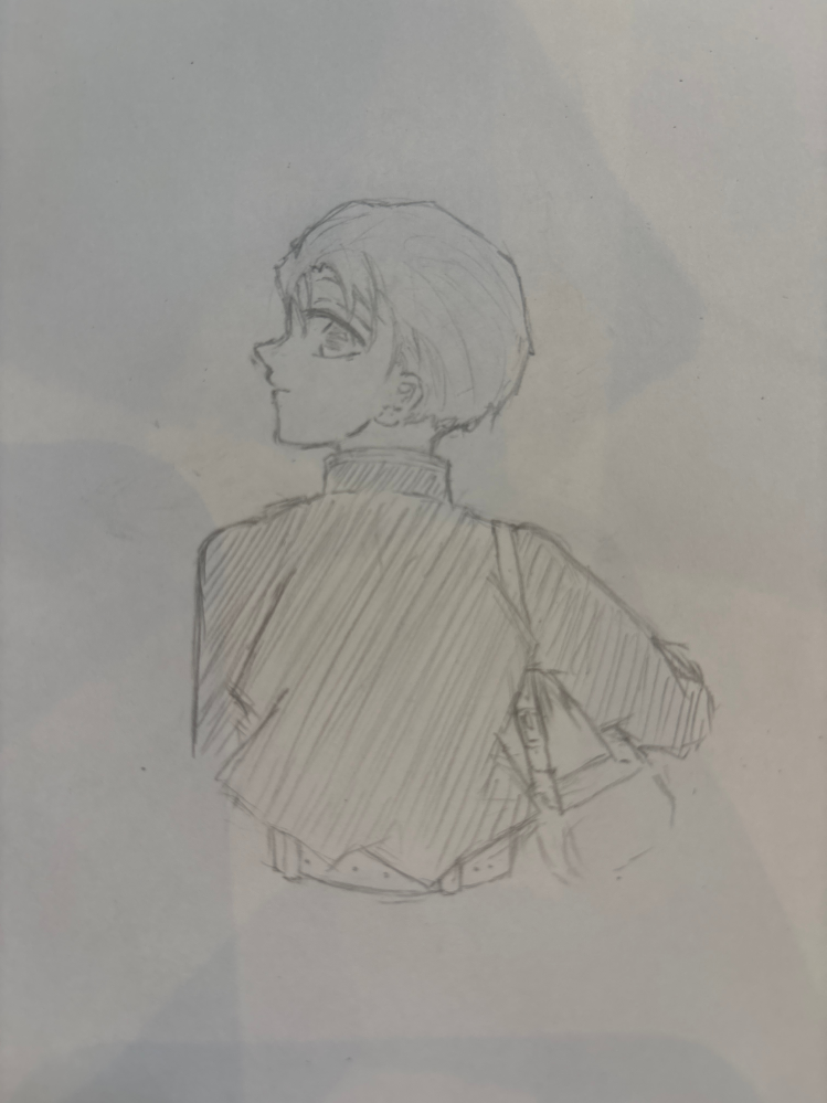 至急です。この絵を添削して下さい。何才が描いたように見えるか、絵柄
