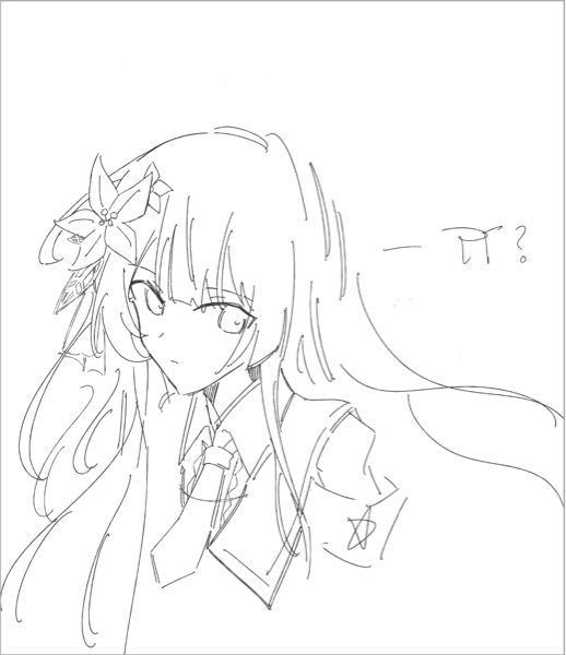 絵描きhiro C「少女が見たもの」