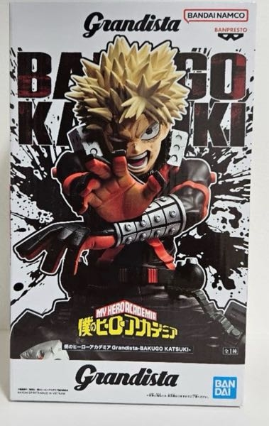 こちらのヒロアカ爆豪勝己のフィギュアはアニメや漫画でも良いのですが