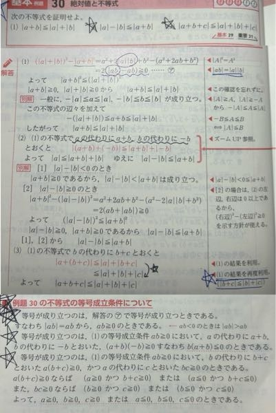 青チャート数Ⅱについて質問です。問題，解説は添付した画像の通りです